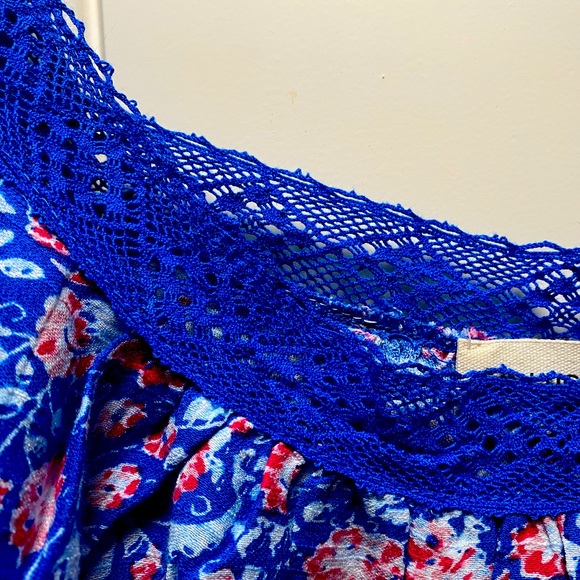 🆕NWT- LUCKY BRAND FLORAL CROP TOP - Picture 4 of 7